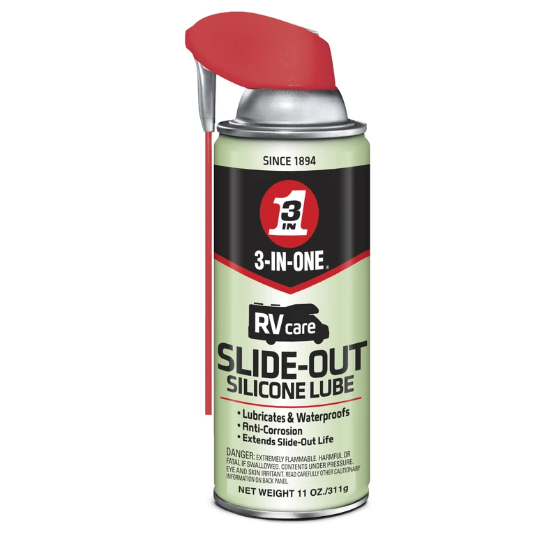 Rv Care Slide Out Silicone Lubricant 11 Oz With Smart Straw Nozzle