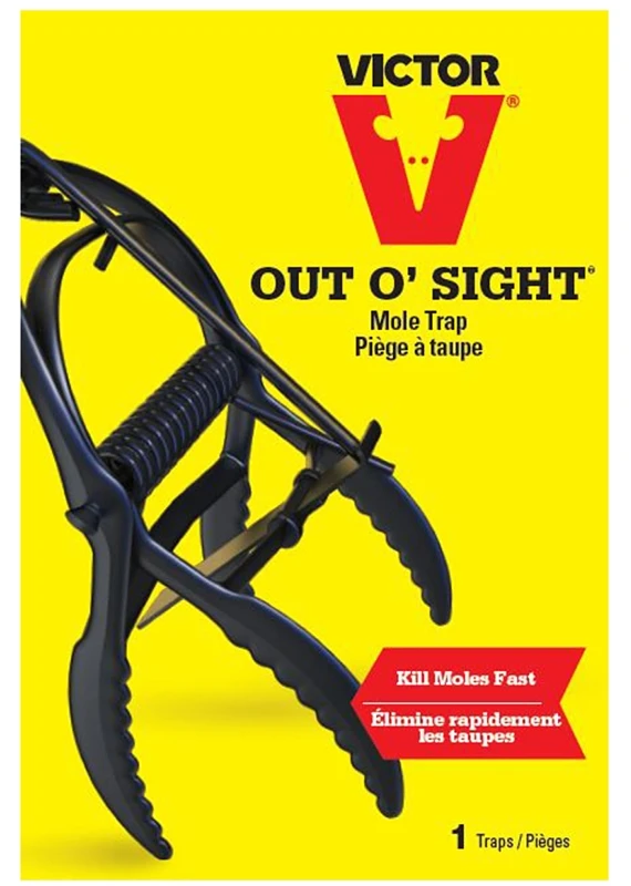 Out O' Sight Aluminum Scissor Mole Trap - Model 0631a