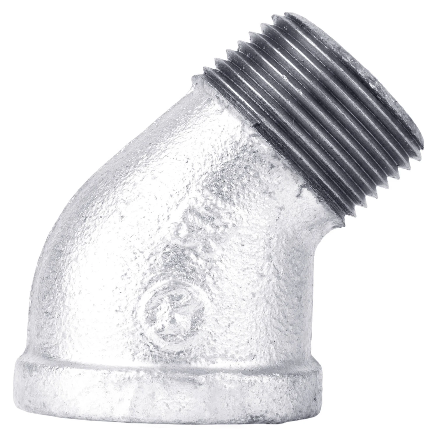 1-1/4 In. Fip X 1-1/4 In. D Mip Galvanized Malleable Iron 45 Degree Street Elbow