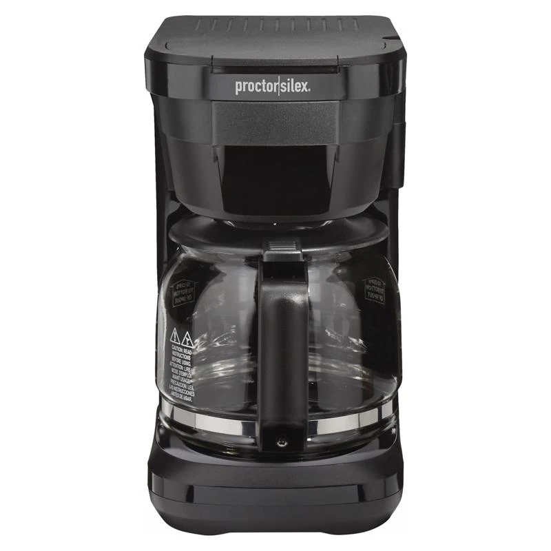 Frontfill Compact 12 Cup Coffee Maker, Black, Model 43680ps