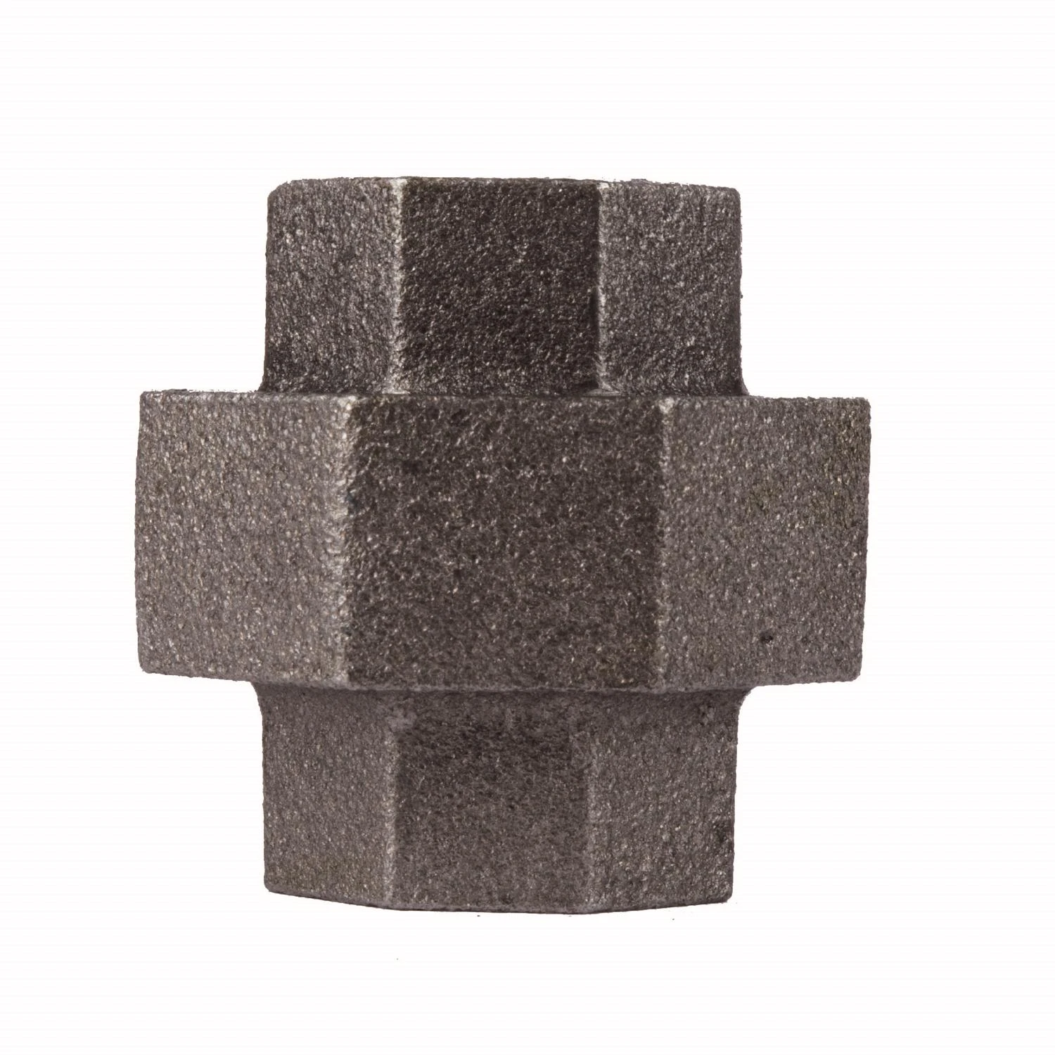 1/2 In. Fip Black Malleable Iron Union For Gas And Air Applications