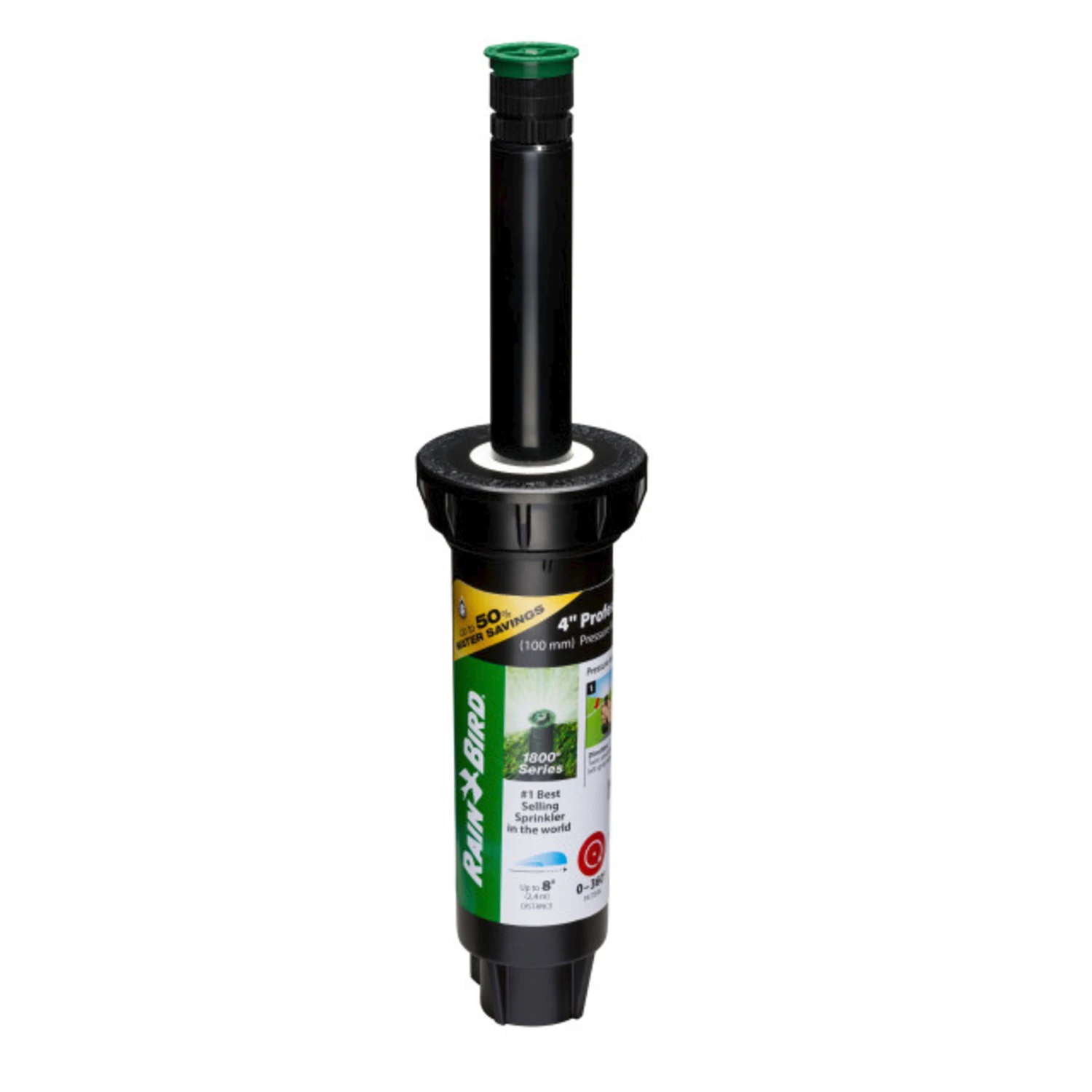 1800 Series 4 In. Adjustable Pop-up Sprinkler With 8 Ft. Spray Radius