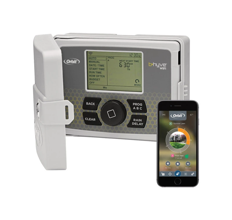 B-hyve Programmable 12 Zone Wifi Sprinkler Timer With Smart Home Compatibility