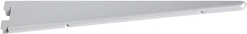 182 Series 10-1/2 In Titanium-steel Heavy-duty Double-slot Shelf Bracket