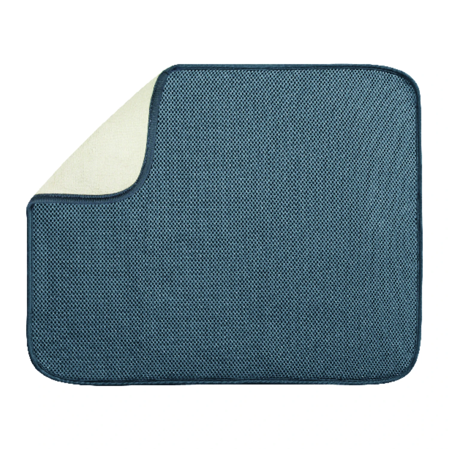 Pewter Microfiber Drying Mat, 18 X 16 Inches, Highly Absorbent