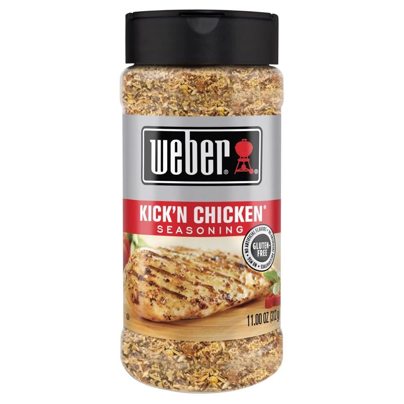 Kick'n Chicken Seasoning 11 Oz - Gluten Free Flavor Blend