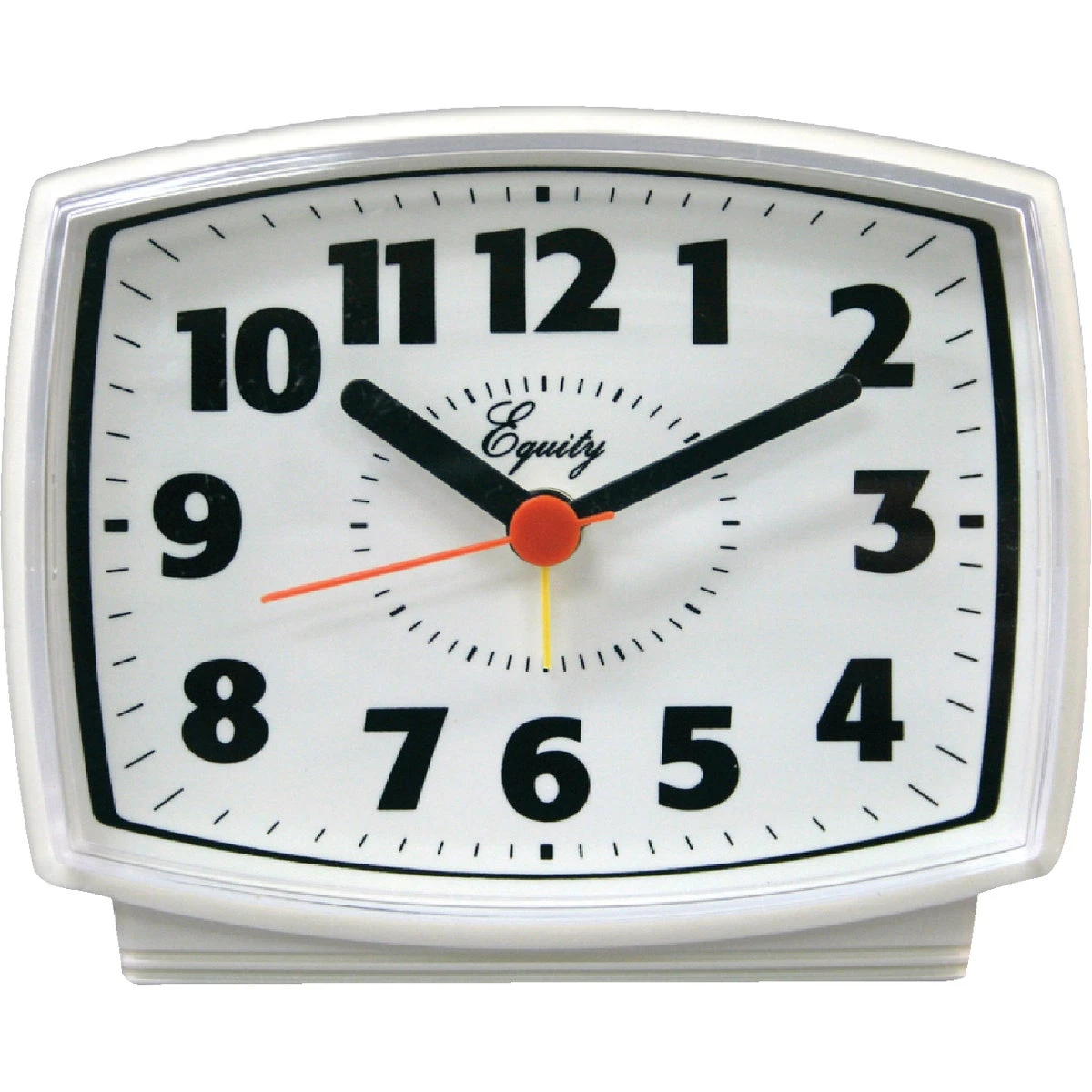 Equity Electric Quartz Alarm Clock With Lighted Dial And Snooze Feature