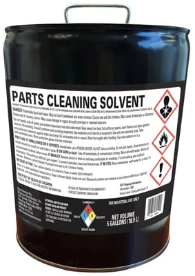 Parts Solvent Cleaner, 5-gallon - Non-corrosive Formula For Engine Parts