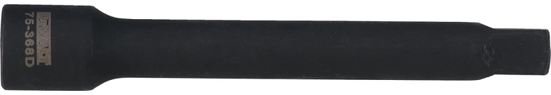 Impact Socket Extension, Black Oxide, 6 Inch, 1/2 Inch Drive