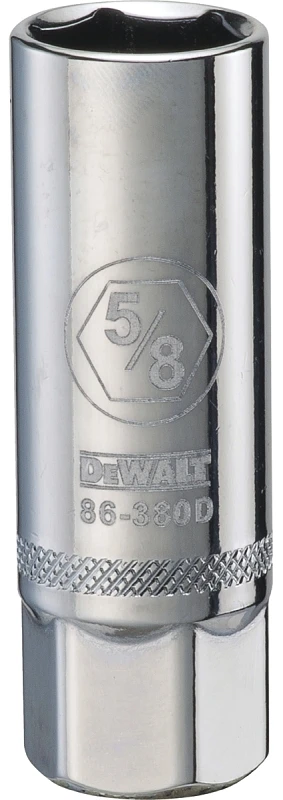 Spark Plug Socket, 5/8-inch, 3/8-inch Drive, Chrome Vanadium Steel