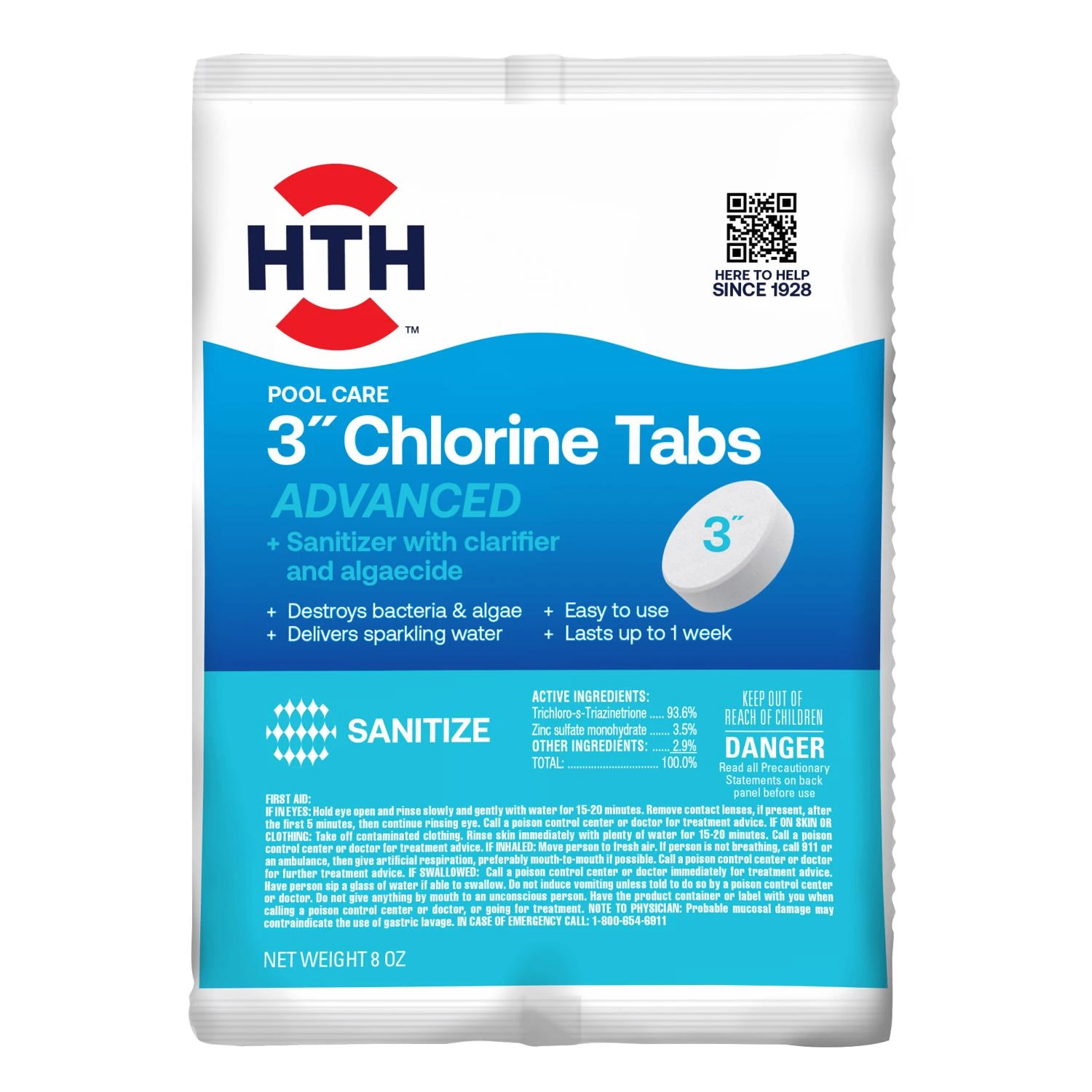 Super 3" Chlorinating Tablets 6 Oz - Effective Pool Sanitizer