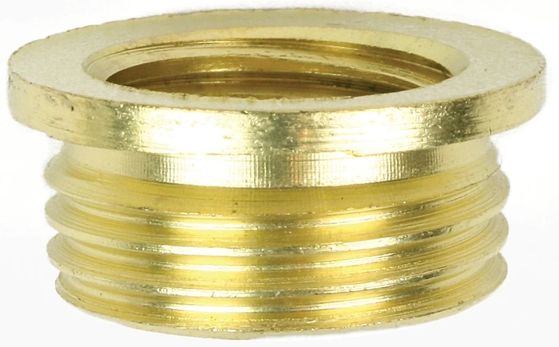 Light Reducer 3/8 Male X 1/4 Female Brass Finish Model 60147