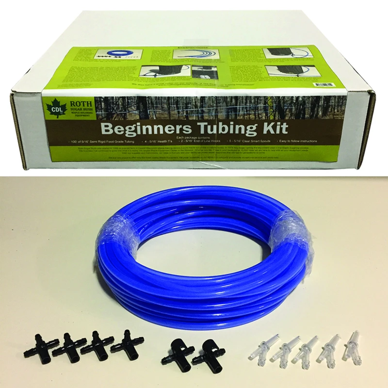 Cdl 5-tap Maple Sap Starter Tubing Kit