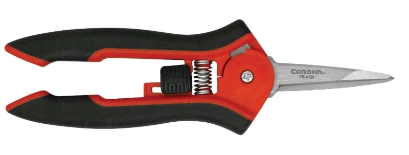 Hydroponic Soft-touch Micro Snip With 2.3" Stainless Steel Blades - Model Fs 4120