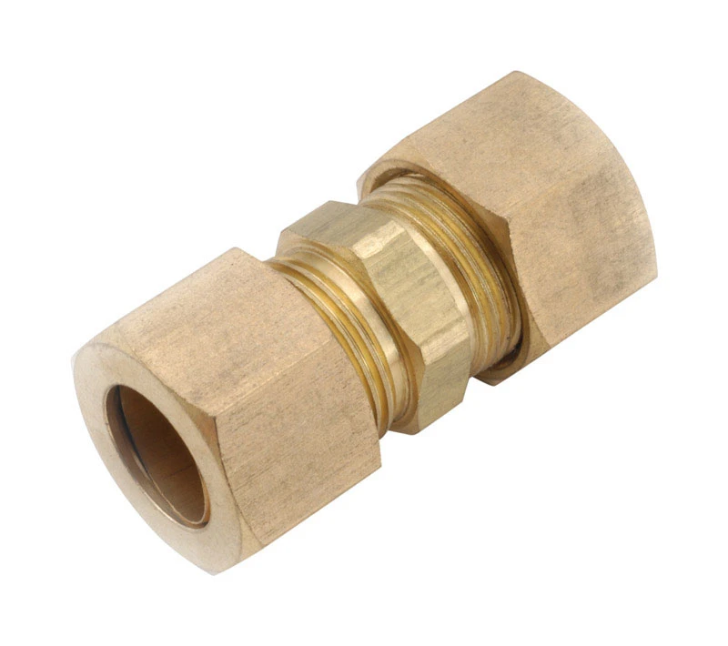 3/8 In. Compression X 3/8 In. Compression Brass Union