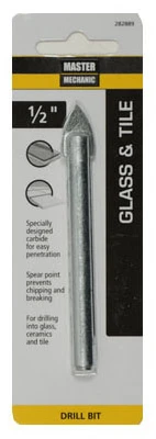 1/2 X 3-1/4-inch Glass & Tile Carbide Tipped Drill Bit