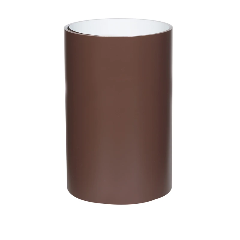 White/brown Painted Aluminum Trim Coil, 24-inch X 10-feet, Model 69424