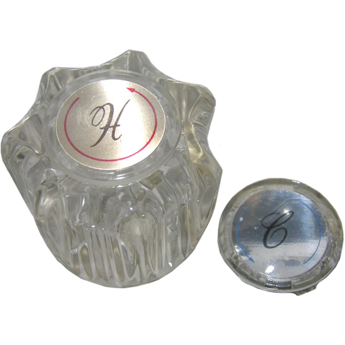 Aquasource Hometek Round Clear Tub & Shower Handle Kit - Model Hc-110t