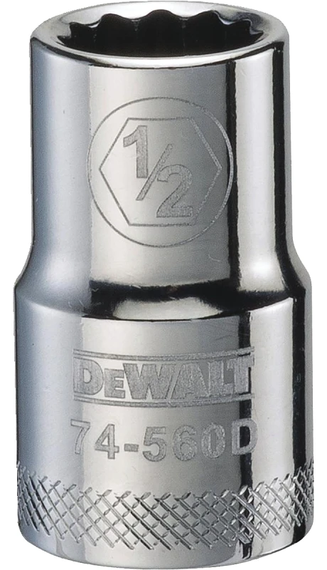 1/2 Inch Drive Shallow Sae Socket, 12-point, Model Dwmt74560osp