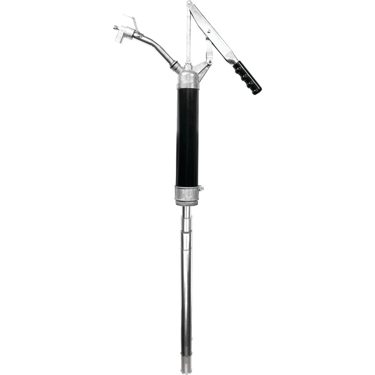 Professional Barrel Pump, Lever Style With Non Drip Spout And Brass Rings