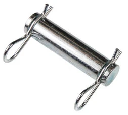 Cylinder Pin, 1-inch X 3-1/4-inch, Precision Machined With Clips