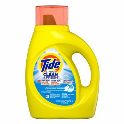 Simply All In One Refreshing Breeze Liquid Detergent 32 Fl. Oz.