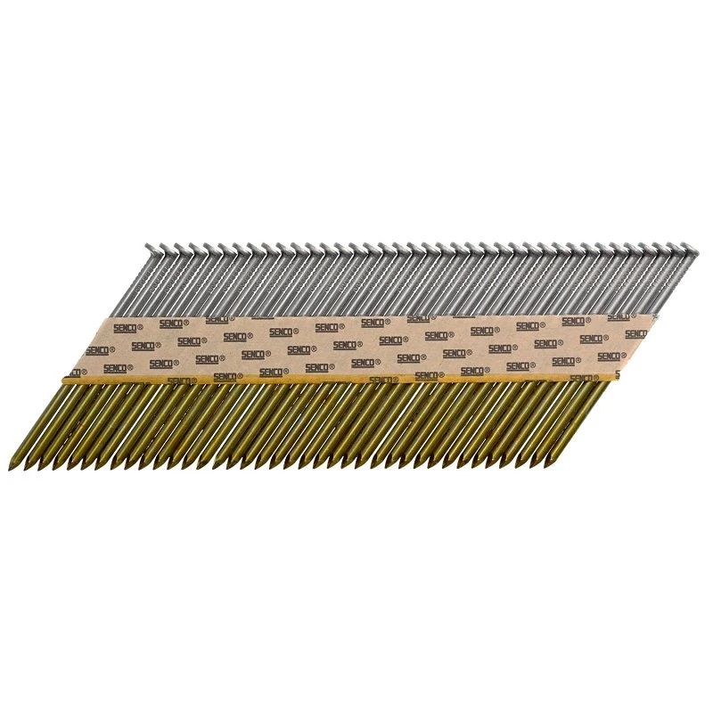 .131 X 3 In Smooth Bright Framing Nails – 1000 Count, Made In Usa (clipped-head Nailer Compatible)