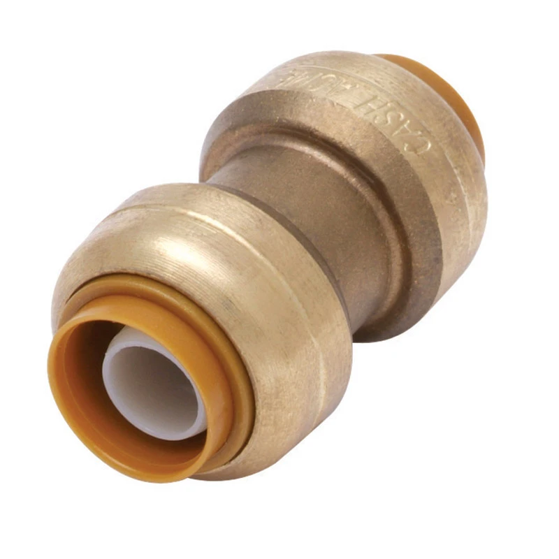 Sharkbite 1 In. Push-to-connect Brass Straight Coupling