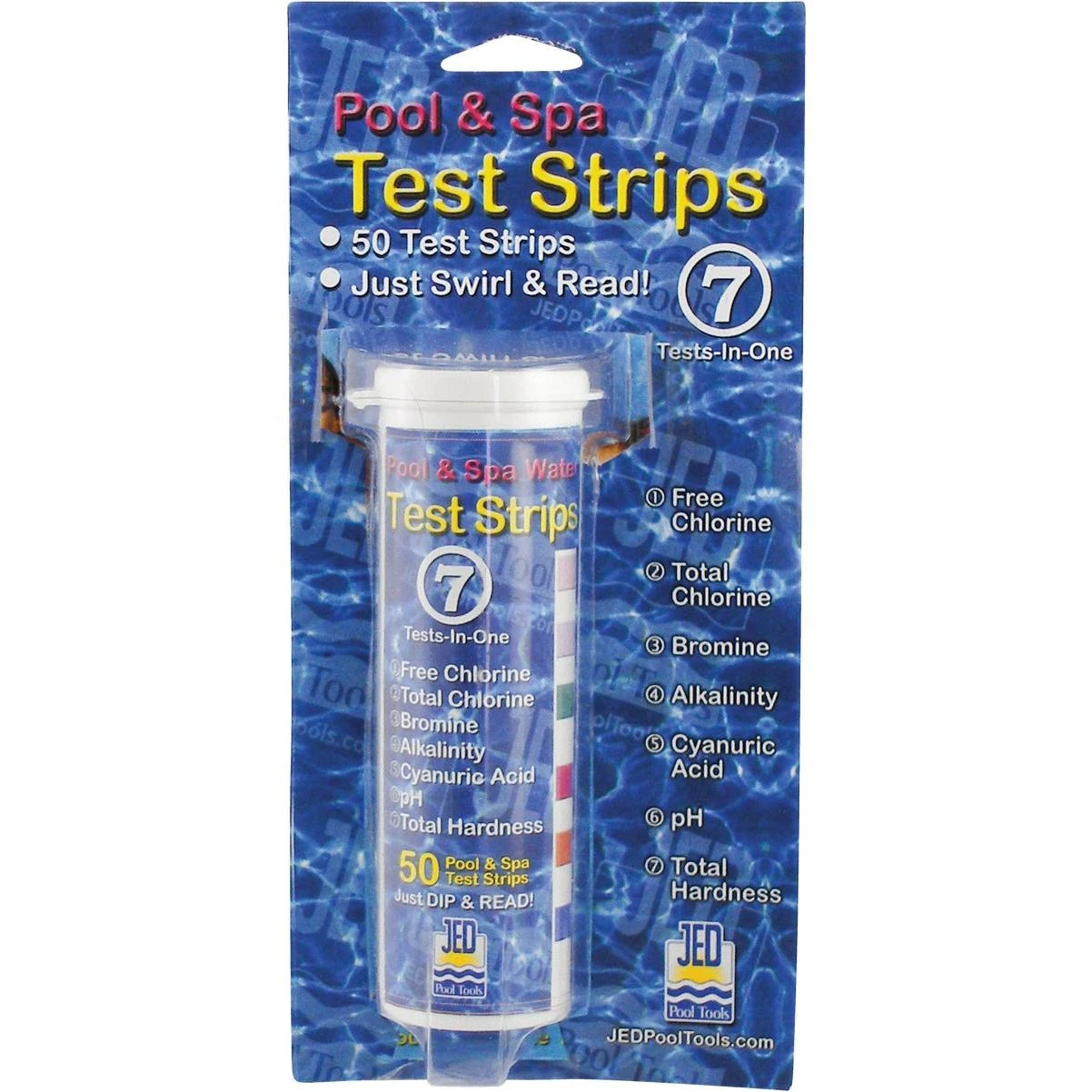 And Spa 7 Tests-in-one Strips 50 Ct.