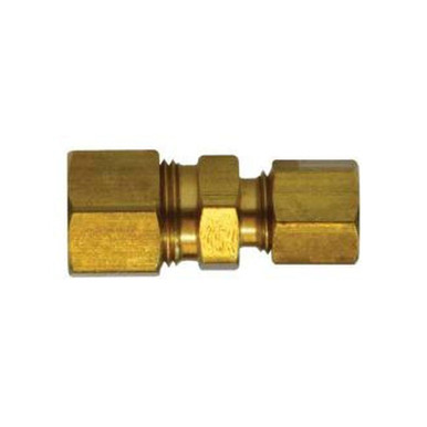 Opens dialog Midland Industries 18083 - Reducing Union, 5/8" Compression x 1/2" Compression, Brass