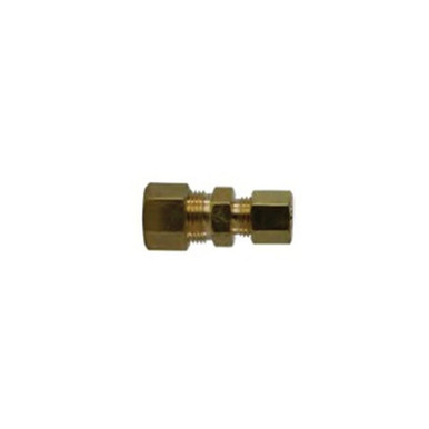 Opens dialog Midland Industries 700082-0604 - Reducing Union, 3/8" Compression x 1/4" Compression, Brass