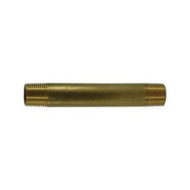 Opens dialog Midland Industries 706113-0640 - Long Nipple, 3/8" MPT x 3/8" MPT, 2-1/2", Brass