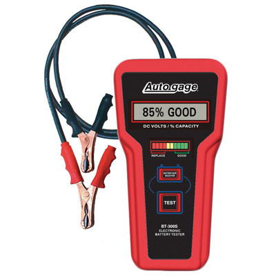 AutoMeter Battery Tester 12V Autogage with LED Display and Bar Graph (BT-300S)