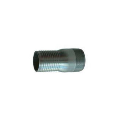 Opens dialog Midland Industries CNT-800CS-SP - Heavy-Duty Crimplok Combination Nipple, 8" MIP x 8" Barbed, Steel
