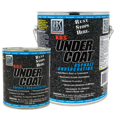 KBS Coatings UnderCoat - Waterbased Asphalt (78400, 78500, 78600)