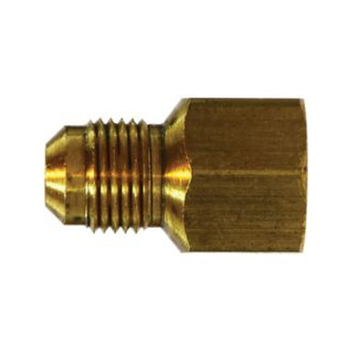 Opens dialog Midland Industries 46-88 - Light Pattern Adapter, 1/2" SAE 45° Male Flared x 1/2" FPT, Brass