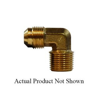 Opens dialog Midland Industries 704049-1208 - 90° Elbow, 3/4" SAE 45° Male Flared x 1/2" MIP, Brass
