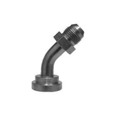 Opens dialog Midland Industries 18031616 - 45° Adapter Elbow, 1" MJIC x 1" Code 62 Flanged, Steel