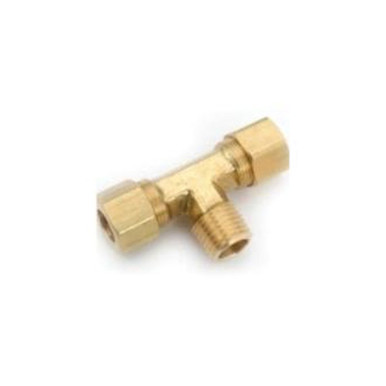 Opens dialog Midland Industries 700072-0808 - Branch Tee, 1/2" Compression x 1/2" Compression x 1/2" MIP, Brass