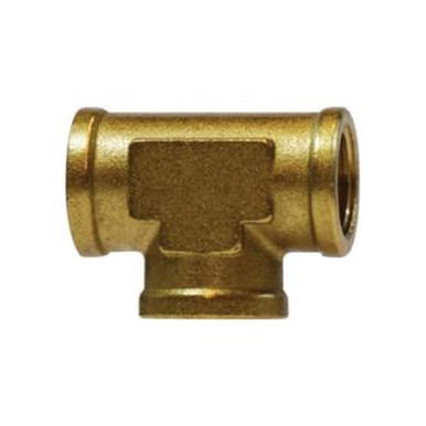 Opens dialog Midland Industries 28035 - Union Tee, 1/2" NPT(F) x 1/2" NPT(F) x 1/2" NPT(F), Brass