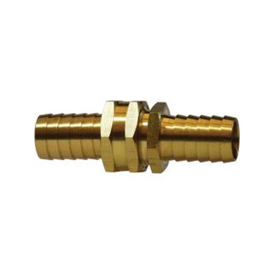 Opens dialog Midland Industries 707042-10 - Coupling Set, 5/8" Hose Barbed x 5/8" Hose Barbed, Brass