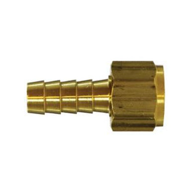 Opens dialog Midland Industries 32123 - Swivel Adapter, 3/8" Hose Barbed x 3/8" FNPSM Gasket Swivel, Brass