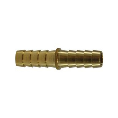 Opens dialog Midland Industries 32960 - Reducing Splicer, 3/8" Hose Barbed x 1/8" Hose Barbed, Brass