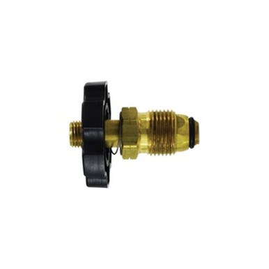 Opens dialog Midland Industries 34072 - Soft Nose Adapter w/ Plastic Wheel, 1/4" Nominal, MPT x POL