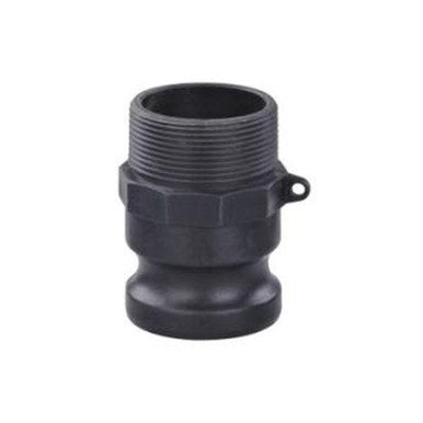 Opens dialog Midland Industries CGF-400-PP - Cam & Groove Adapter, 4" Type F x 4" NPT(M), Polypropylene