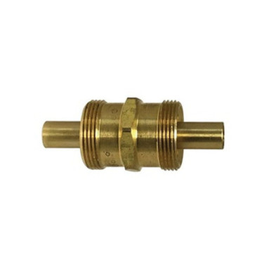 Opens dialog Midland Industries 39318 - Air Brake Hose Union, 3/8" Hose Barbed x 3/8" Hose Barbed, Brass