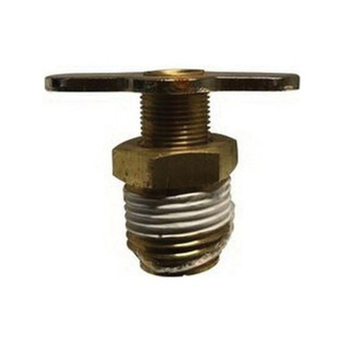 Opens dialog Midland Industries 46083B - Radiator Type External Seat Drain Cock, 1/2" Nominal Pipe, MPT, Brass