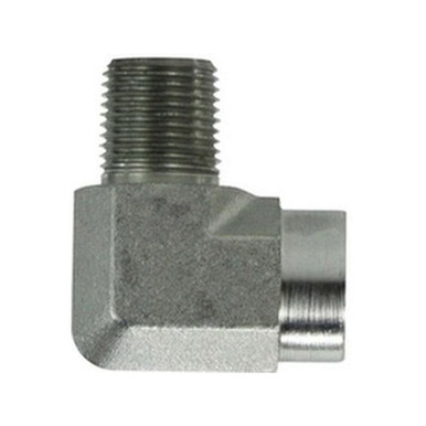 Opens dialog Midland Industries 55021612 - 90° Street Elbow, 1" Male Pipe x 3/4" Female Pipe, Steel