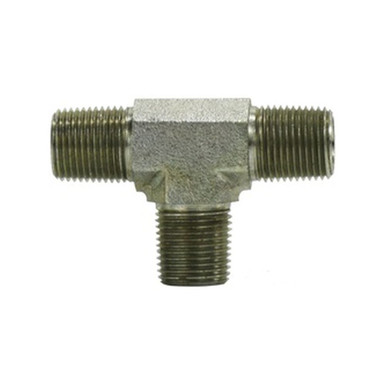 Opens dialog Midland Industries 560020 - Pipe Tee, 1-1/4" MPT x 1-1/4" MPT x 1-1/4" MPT, Steel