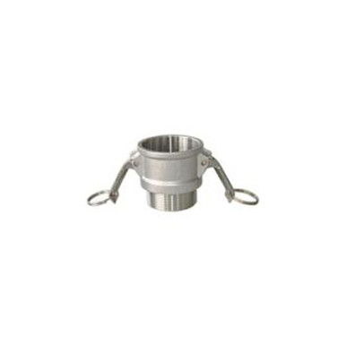 Opens dialog Midland Industries CGB-400-SS1 - Cam & Groove Coupler, 4" Type B x 4" NPT(M), 316SS